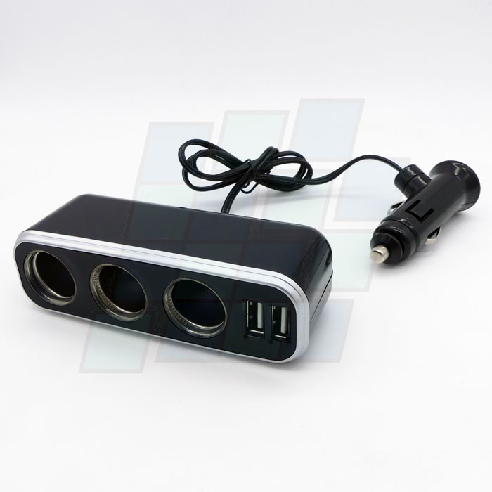 USB x2 + toma 12v x3